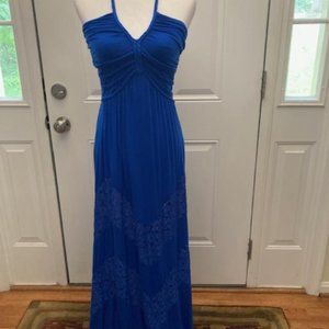 LA Class Blue Maxi Dress size S